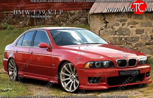 7 299 р. Передний бампер Neodesign BMW 5 серия E39 седан рестайлинг (2000-2003)  с доставкой в г. Набережные‑Челны