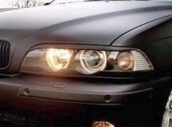 699 р. Реснички на фары Drive (нижние) BMW 5 серия E39 седан дорестайлинг (1995-2000) (Неокрашенные)  с доставкой в г. Набережные‑Челны. Увеличить фотографию 2