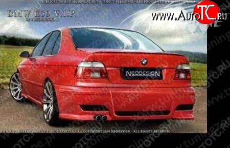 6 109 р. Задний бампер Neodesign BMW 5 серия E39 седан рестайлинг (2000-2003)  с доставкой в г. Набережные‑Челны