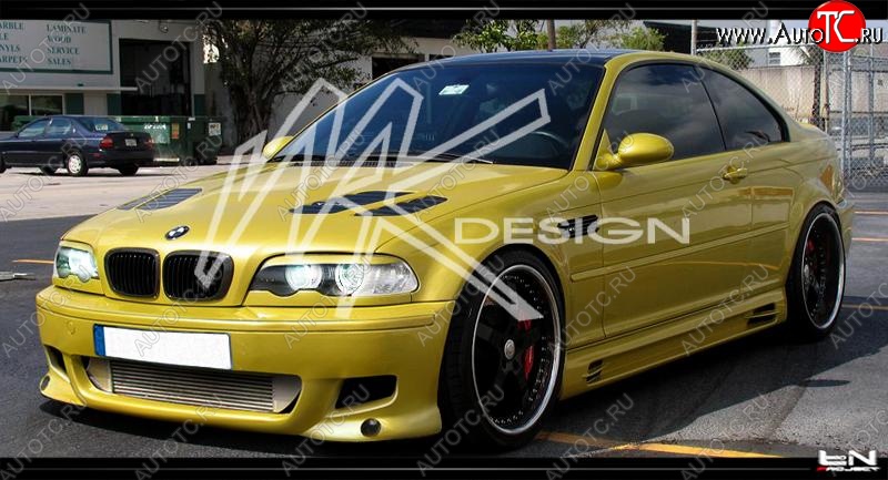 25 899 р. Передний бампер Kersher BMW 3 серия E46 седан дорестайлинг (1998-2001)  с доставкой в г. Набережные‑Челны