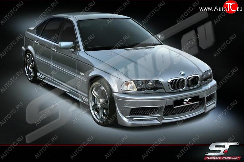 25 899 р. Передний бампер ST BMW 3 серия E46 седан дорестайлинг (1998-2001)  с доставкой в г. Набережные‑Челны