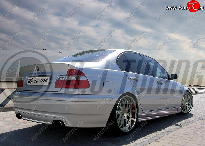 25 899 р. Задний бампер D.J. BMW 3 серия E46 седан дорестайлинг (1998-2001)  с доставкой в г. Набережные‑Челны