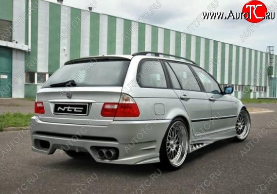 25 899 р. Задний бампер (универсал) NTC BMW 3 серия E46 седан дорестайлинг (1998-2001)  с доставкой в г. Набережные‑Челны