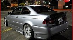 11 799 р. Задний бампер Prior Design BMW 3 серия E46 седан дорестайлинг (1998-2001) (Неокрашенный)  с доставкой в г. Набережные‑Челны. Увеличить фотографию 3