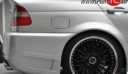 11 799 р. Задний бампер Prior Design BMW 3 серия E46 седан дорестайлинг (1998-2001) (Неокрашенный)  с доставкой в г. Набережные‑Челны. Увеличить фотографию 5