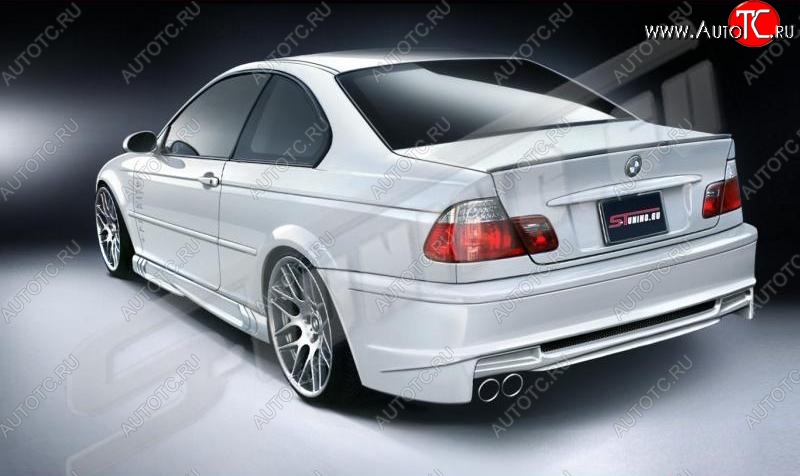 25 899 р. Задний бампер ST2 BMW 3 серия E46 седан дорестайлинг (1998-2001)  с доставкой в г. Набережные‑Челны