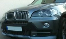 8 999 р. Накладка на передний бампер CT BMW X5 E53 дорестайлинг (1999-2003) (Неокрашенная)  с доставкой в г. Набережные‑Челны. Увеличить фотографию 2