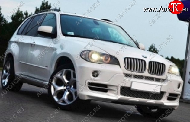 8 999 р. Накладка на передний бампер CT BMW X5 E53 дорестайлинг (1999-2003) (Неокрашенная)  с доставкой в г. Набережные‑Челны