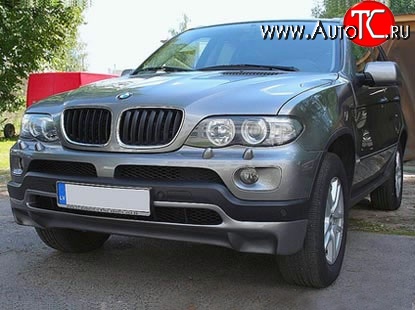 4 999 р. Накладка Sport Package на передний бампер (4.8is) BMW X5 E53 дорестайлинг (1999-2003) (Кузов: дорестайлинг)  с доставкой в г. Набережные‑Челны