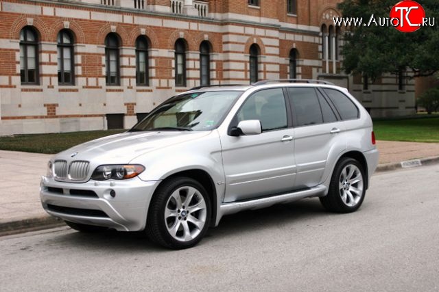 7 099 р. Передний бампер Aero (рестайлинг) BMW X5 E53 рестайлинг (2003-2006)  с доставкой в г. Набережные‑Челны