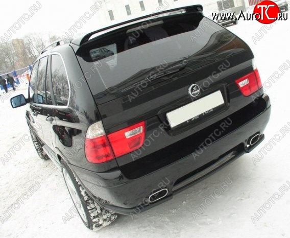 6 749 р. Спойлер CT BMW X5 E53 рестайлинг (2003-2006) (Неокрашенный)  с доставкой в г. Набережные‑Челны