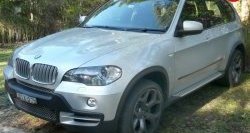 27 649 р. Пластиковый капот Stok BMW X5 E70 дорестайлинг (2006-2010) (Неокрашенный)  с доставкой в г. Набережные‑Челны. Увеличить фотографию 2