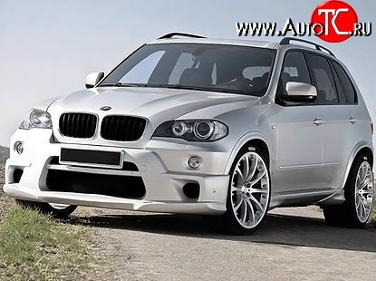 21 499 р. Передний бампер Hartge Style BMW X5 E70 дорестайлинг (2006-2010) (Неокрашенный)  с доставкой в г. Набережные‑Челны