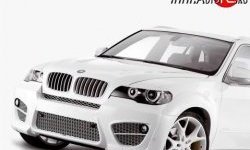 869 р. Реснички на фары M-VRS BMW X5 E70 рестайлинг (2010-2013) (Неокрашенные)  с доставкой в г. Набережные‑Челны. Увеличить фотографию 2