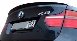 3 399 р. Лип спойлер АВТОКРАТ BMW X6 E71 рестайлинг (2012-2014) (Неокрашенный)  с доставкой в г. Набережные‑Челны. Увеличить фотографию 6