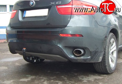 7 749 р. Фаркоп Лидер Плюс BMW X6 E71 рестайлинг (2012-2014) (Без электропакета)  с доставкой в г. Набережные‑Челны