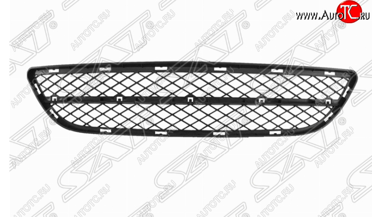 439 р. Решетка в передний бампер SAT (центральная часть)  BMW 3 серия  E90 (2004-2008) седан дорестайлинг  с доставкой в г. Набережные‑Челны