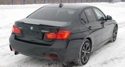 8 239 р. Лип спойлер BS v2 BMW 3 серия F30 седан рестайлинг (2015-2018) (Неокрашенный)  с доставкой в г. Набережные‑Челны. Увеличить фотографию 4