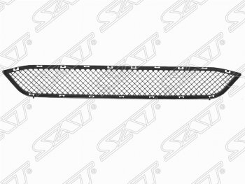 Решётка в передний бампер SAT (центр, рестайлинг) BMW (БМВ) X1 (Икс1)  E84 (2009-2015) E84