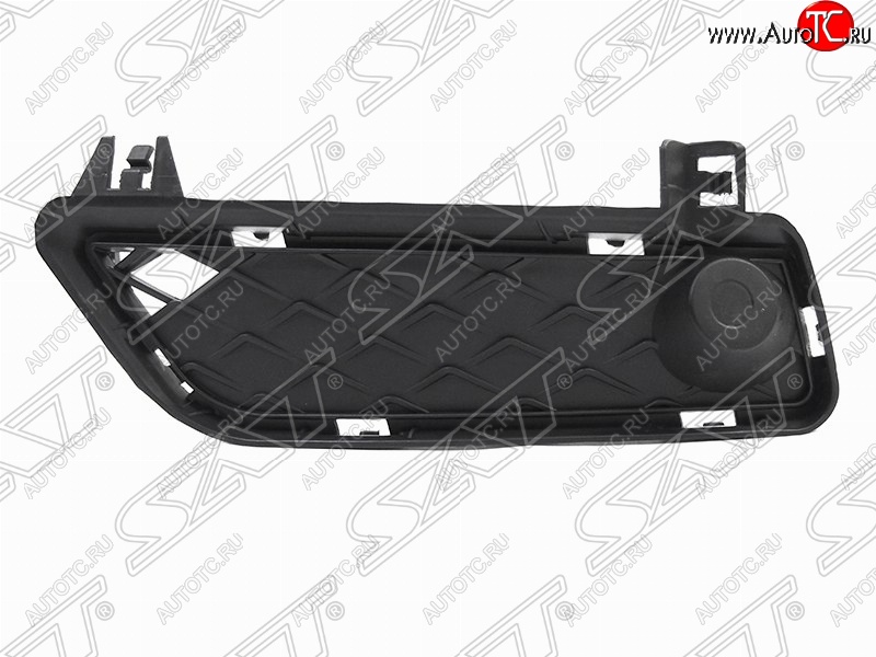 719 р. Левая заглушка ПТФ в бампер SAT (с отверстием под сонар)  BMW X3  F25 (2010-2014) дорестайлинг  с доставкой в г. Набережные‑Челны