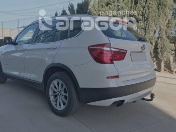 22 699 р. Фаркоп Aragon. (шар A) BMW X3 F25 рестайлинг (2014-2017)  с доставкой в г. Набережные‑Челны. Увеличить фотографию 3