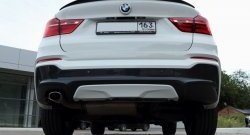 8 799 р. Лип спойлер BS BMW X4 F26 (2014-2018) (Неокрашенный)  с доставкой в г. Набережные‑Челны. Увеличить фотографию 2