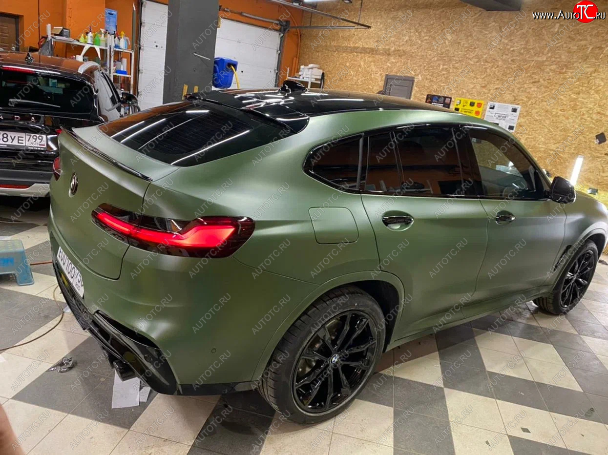 6 999 р. Лип спойлер X4M  BMW X4  G02 (2018-2021) дорестайлинг (без окраски)  с доставкой в г. Набережные‑Челны