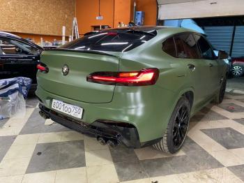 6 999 р. Лип спойлер X4M  BMW X4  G02 (2018-2021) дорестайлинг (без окраски)  с доставкой в г. Набережные‑Челны. Увеличить фотографию 5