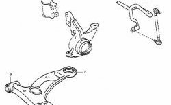 1 019 р. Полиуретановый сайлентблок нижнего рычага передней подвески (передний) Точка Опоры Toyota Wish XE10 дорестайлинг (2003-2005)  с доставкой в г. Набережные‑Челны. Увеличить фотографию 2