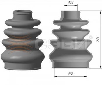 Чехол внутренний (пыльник шруса) SEVI Эксперт Daewoo Leganza (1997-2008)