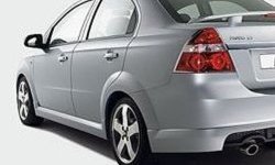 5 099 р. Пороги накладки CT v2 Chevrolet Aveo T250 седан рестайлинг (2006-2011) (Неокрашенные)  с доставкой в г. Набережные‑Челны. Увеличить фотографию 2