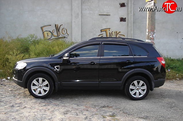 3 199 р. Дефлекторы окон (ветровики) Novline 4 шт.  Chevrolet Captiva (2006-2011), Opel Antara (2006-2015)  с доставкой в г. Набережные‑Челны