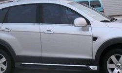 13 999 р. Пороги CT v2  Chevrolet Captiva (2006-2011)  дорестайлинг  с доставкой в г. Набережные‑Челны. Увеличить фотографию 1