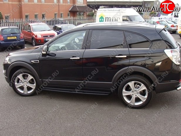 8 699 р. Пороги CT Chevrolet Captiva  дорестайлинг (2006-2011)  с доставкой в г. Набережные‑Челны