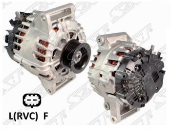 11 999 р. Генератор SAT (12V/120A / 2.4)  Chevrolet Captiva (2011-2018), Opel Insignia  A (2008-2017)  с доставкой в г. Набережные‑Челны. Увеличить фотографию 1