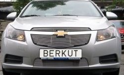 Декоративная вставка воздухозаборника Berkut Chevrolet Cruze J300 седан дорестайлинг (2009-2012)