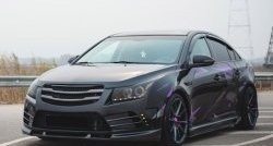 9 299 р. Передний бампер MYRIDE STYLE Chevrolet Cruze J300 седан дорестайлинг (2009-2012) (Неокрашенный)  с доставкой в г. Набережные‑Челны. Увеличить фотографию 2