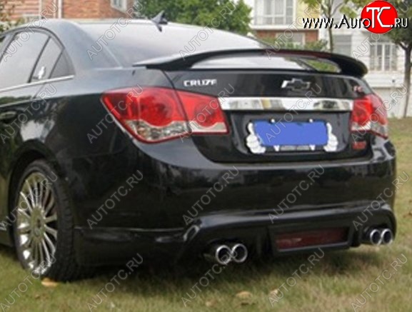 3 999 р. Спойлер CT Chevrolet Cruze J300 седан дорестайлинг (2009-2012) (Неокрашенный)  с доставкой в г. Набережные‑Челны