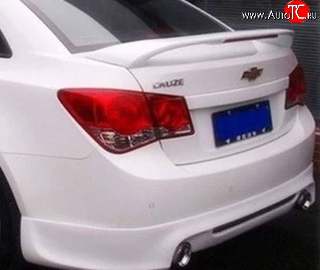 3 599 р. Спойлер M-VRS Chevrolet Cruze J300 седан дорестайлинг (2009-2012) (Неокрашенный)  с доставкой в г. Набережные‑Челны