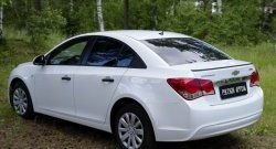 1 759 р. Лип спойлер RA  Chevrolet Cruze  J300 (2009-2015) седан дорестайлинг, седан рестайлинг (Неокрашенный)  с доставкой в г. Набережные‑Челны. Увеличить фотографию 2