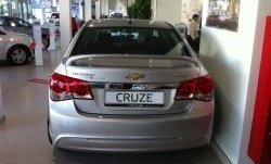 6 849 р. Спойлер LitCompany Chevrolet Cruze J300 седан дорестайлинг (2009-2012) (Неокрашенный)  с доставкой в г. Набережные‑Челны. Увеличить фотографию 6