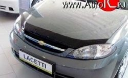 2 069 р. Дефлектор капота NovLine Chevrolet Lacetti хэтчбек (2002-2013)  с доставкой в г. Набережные‑Челны. Увеличить фотографию 2