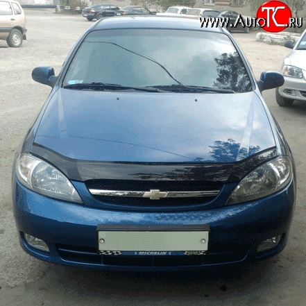 2 069 р. Дефлектор капота NovLine Chevrolet Lacetti хэтчбек (2002-2013)  с доставкой в г. Набережные‑Челны