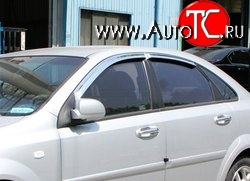 999 р. Комплект дефлекторов окон (ветровиков) 4 шт. Russtal Chevrolet Lacetti седан (2002-2013)  с доставкой в г. Набережные‑Челны