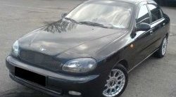 3 199 р. Решётка радиатора CT Daewoo Lanos T100 дорестайлинг, седан (1997-2002) (Неокрашенная)  с доставкой в г. Набережные‑Челны. Увеличить фотографию 2