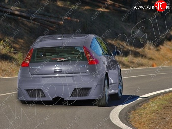 25 899 р. Задний бампер Golardo CITROEN C4  дорестайлинг, хэтчбэк 5 дв. (2004-2008)  с доставкой в г. Набережные‑Челны