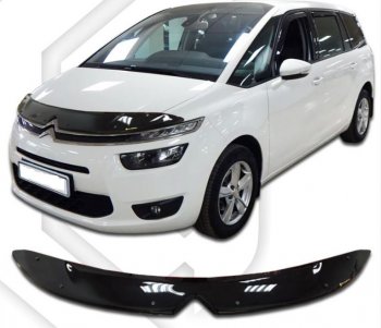 Дефлектор капота CA-Plastiс CITROEN C4 picasso 3D минивэн дорестайлинг (2014-2016)