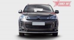 17 639 р. Защита переднего бампера одинарная Souz-96 Premium (d60) CITROEN C4 aircross (2012-2017)  с доставкой в г. Набережные‑Челны. Увеличить фотографию 2