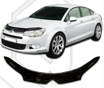 Дефлектор капота CA-Plastic CITROEN C5 RD дорестайлинг, седан (2008-2017)