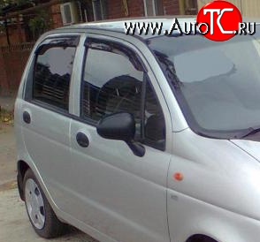 629 р. Дефлекторы окон (ветровики) Novline 4 шт Daewoo Matiz M100 дорестайлинг (1998-2000)  с доставкой в г. Набережные‑Челны